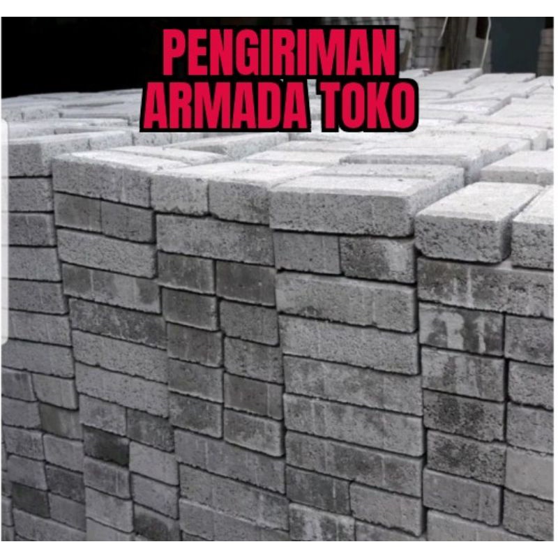 New Paving Block Per Meter Abu 10x20x6cm