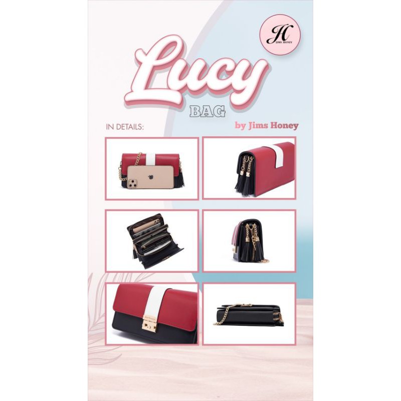 Tas slempang LUCY JIMS HONEY