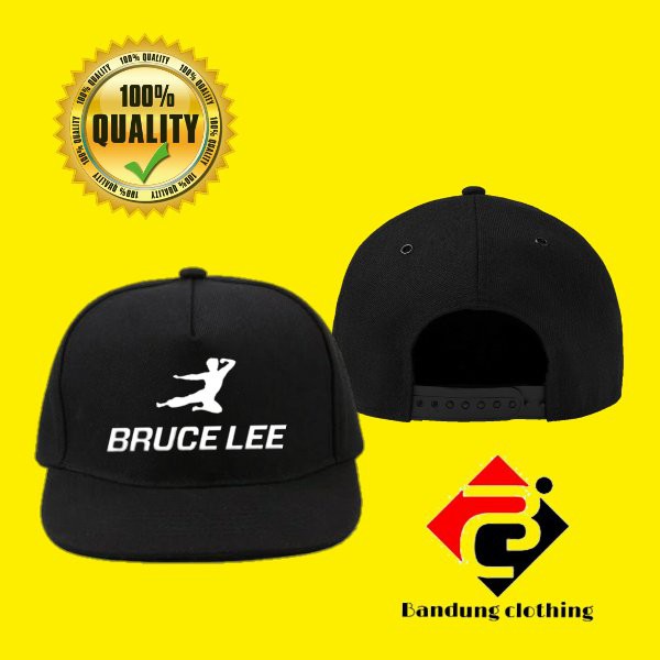 Topi snapback bruce lee simple keren