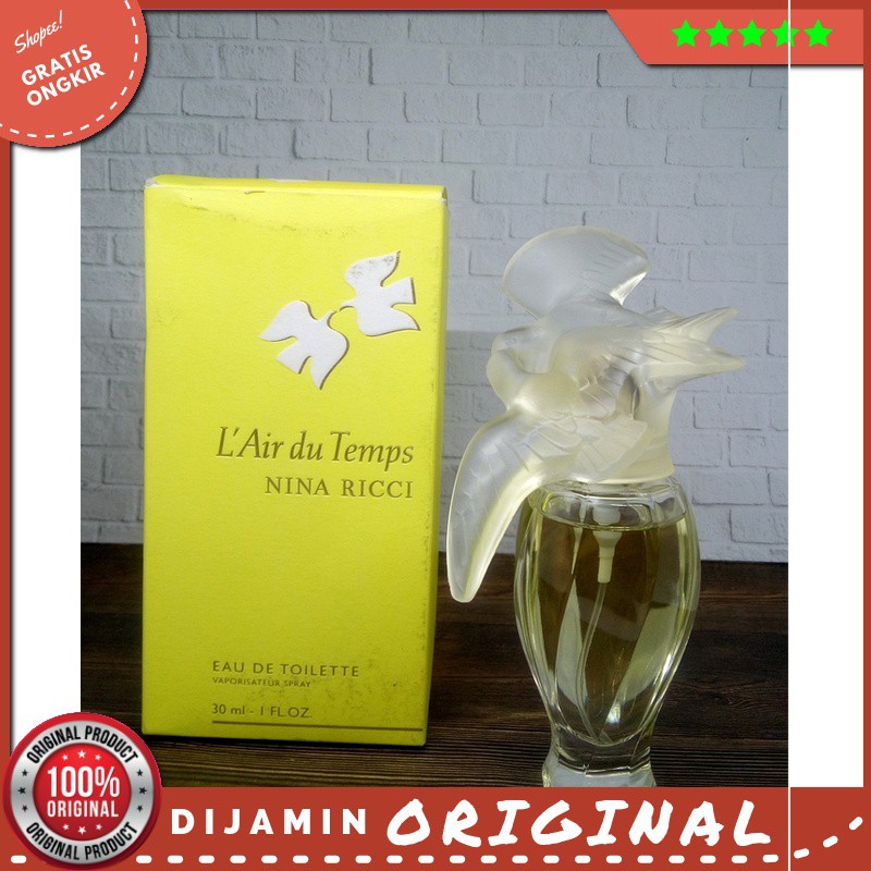 Parfum Original Nina Ricci L'Air Du Temps Edt 30 Ml Asli Ori Wangi Enak Elegan Tahan Lama