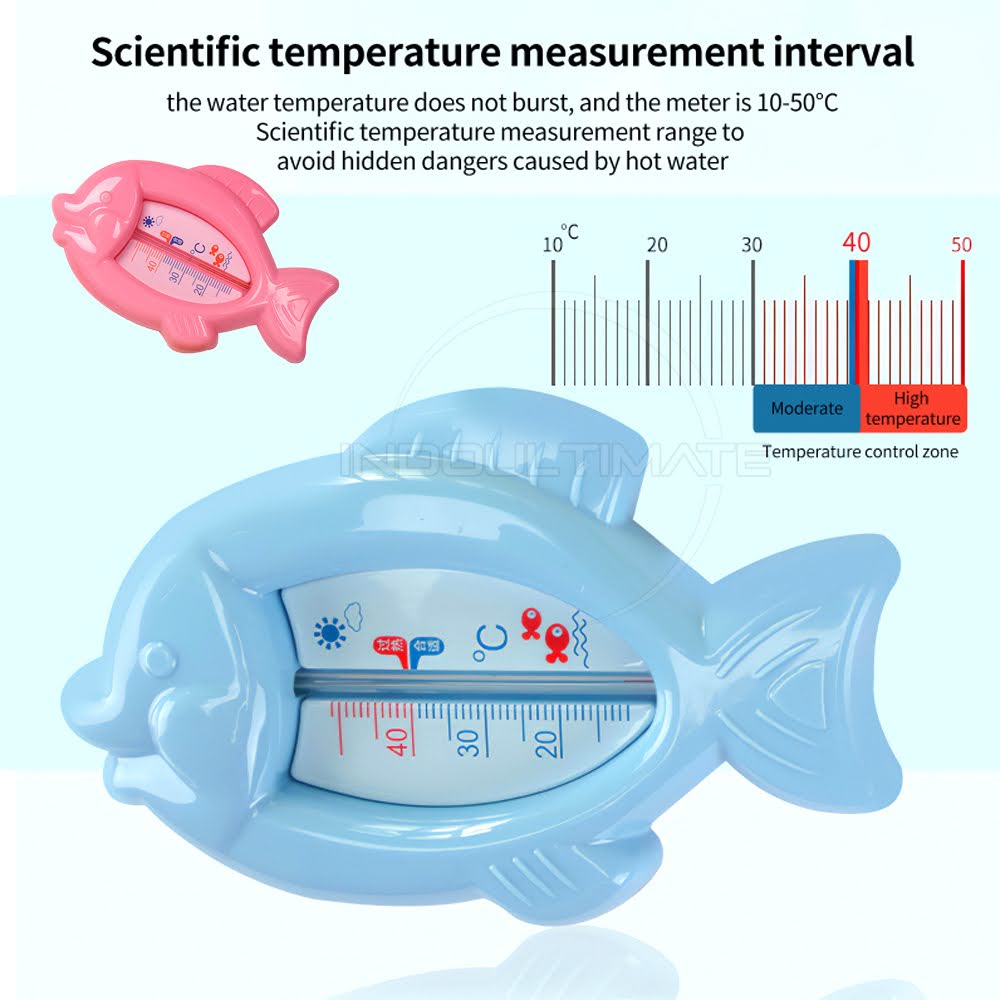 TM-02 Termometer suhu Air mandi bayi alat pengukur suhu Mandi Bayi Thermometer Pengukur Air Panas