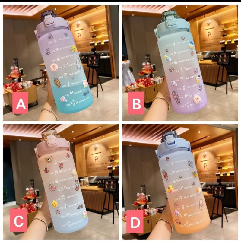 Botol Minum Viral 2 Liter