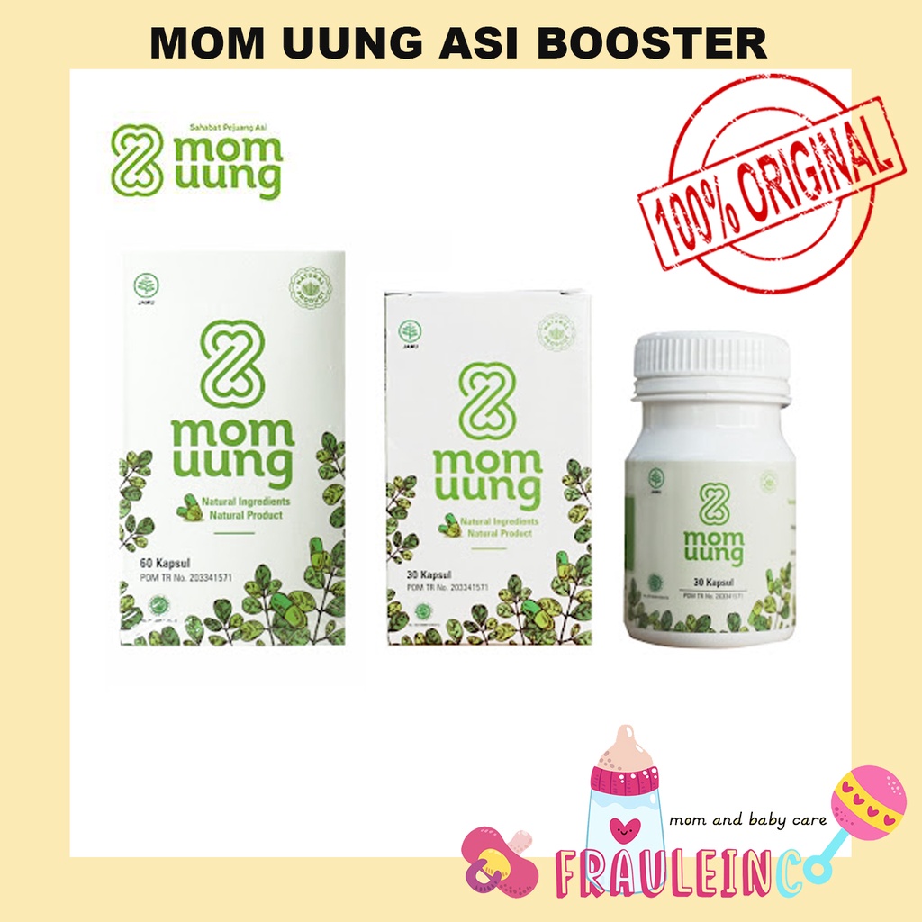 *FRAULEINCO* MOM UUNG Official Asi Booster 30 60 capsul / cookies mylkflow / nipple cream mom uung