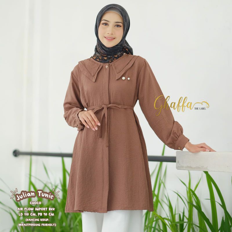 Atasan Tunik Crinkle Premium Wanita Lengan Panjang Import Bangkok Terbaru 2022 Ld 110
Baju Muslim Wa
