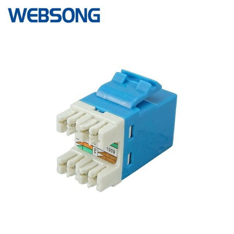 Connector Socket Terminal RJ45 Cat6 F Websong