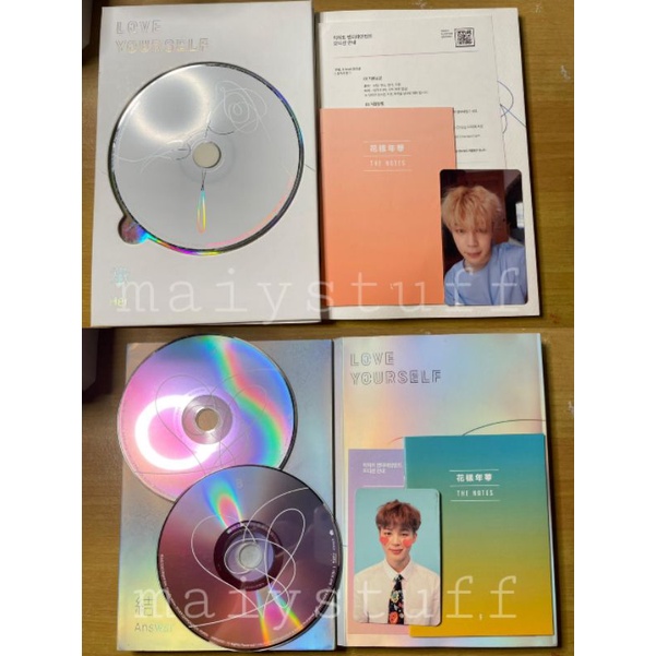 ALBUM BTS LOVE YOURSELF FULLSET LY HER L ANSWER F PC JIMIN + POSTER