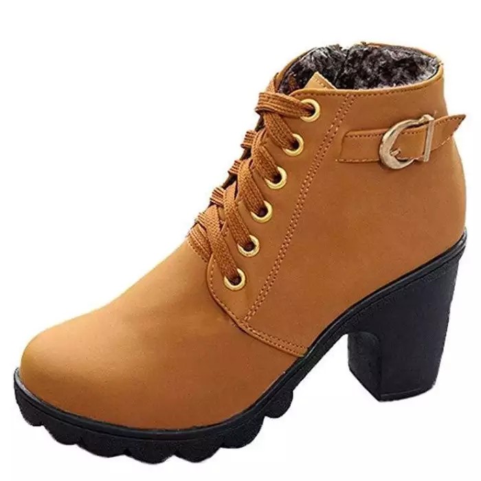 jf12-Sepatu Boots wanita ankle Boots koboy-sepatu boot heel ziper-sepatu boot yks