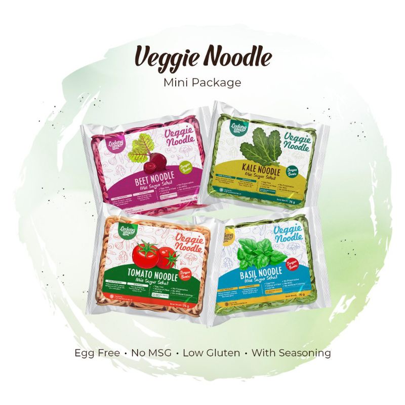 LADANG LIMA Veggie Noodle Kale Noodle 76 g Halal