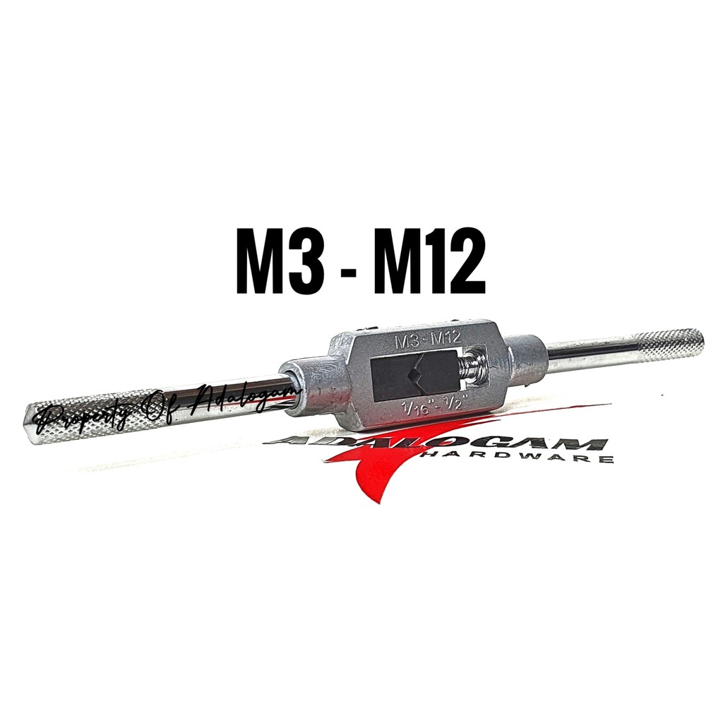 Gagang Tap M3 - M12 Handle Tap 3 - 12 MM