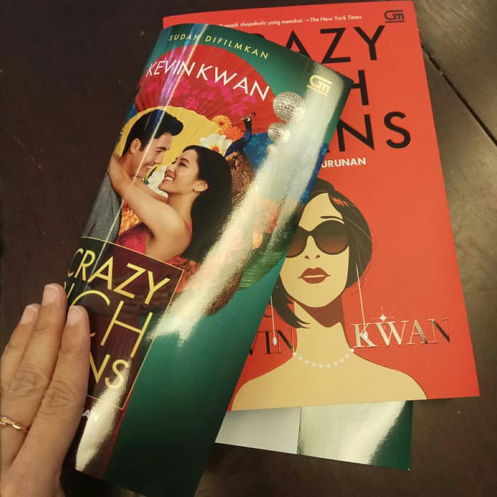 Crazy Rich Asian (Kaya Tujuh Turunan) Cov. Film by Kevin Kwan