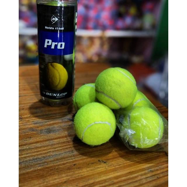 [COD] Bola Tennis Lapangan Dunlop | Bola Kasti Profesional | Bola Tenis Kasti Lapangan Berkualitas Original Dunlop Pro