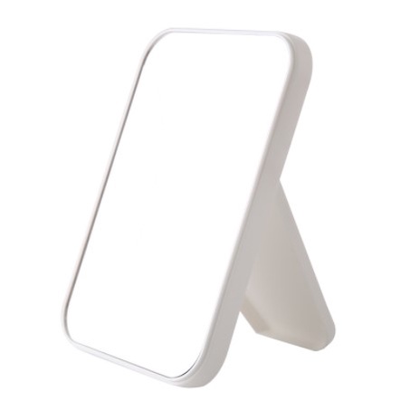 OSM JKT C5184 Cermin Lipat Persegi / Kaca Rias MakeUp / Cermin MakeUp / Beauty Mirror-Putih