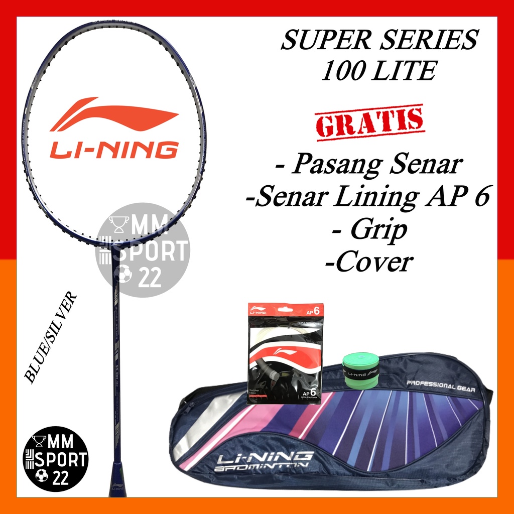 Raket Badminton LINING SUPER SERIES SS 100 LITE Original