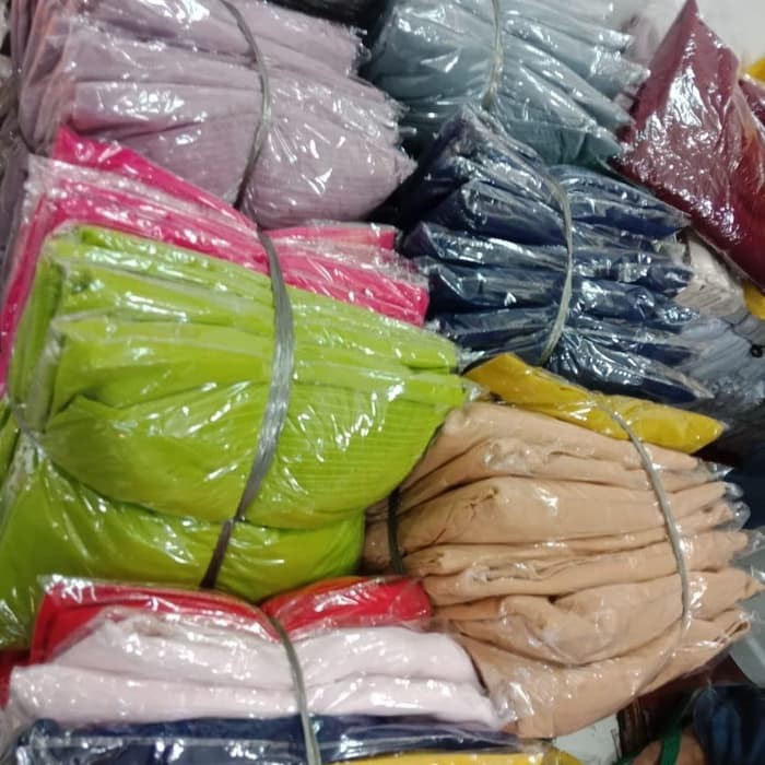 Jilbab Khimar Syari 2 Layer - Khimar Pinguin Rempel Marissa