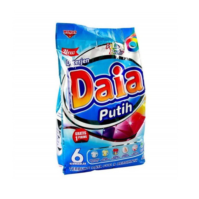 Sabun Daia Putih Powder Detergent 850gr / Satuan