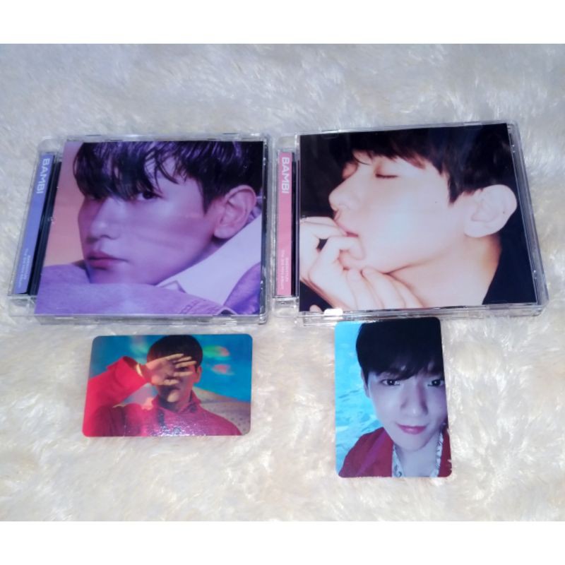EXO BAEKHYUN ALBUM BAMBI JEWEL PHOTOCARD PC