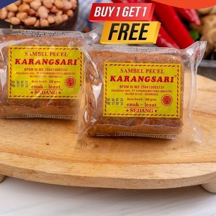 

➣ KARANGSARI-Bumbu Pecel Sedang 200 gr x 2 Pcs (Buy 1 Get 1) ㆇ
