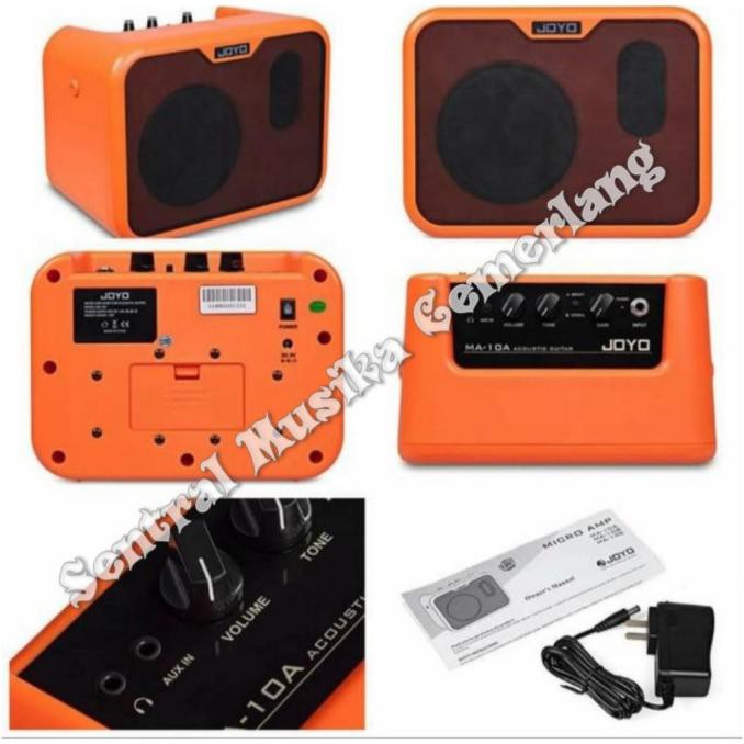 Speaker Ampli Gitar Akustik Joyo Ma-10A Portable Guitar Amplifier