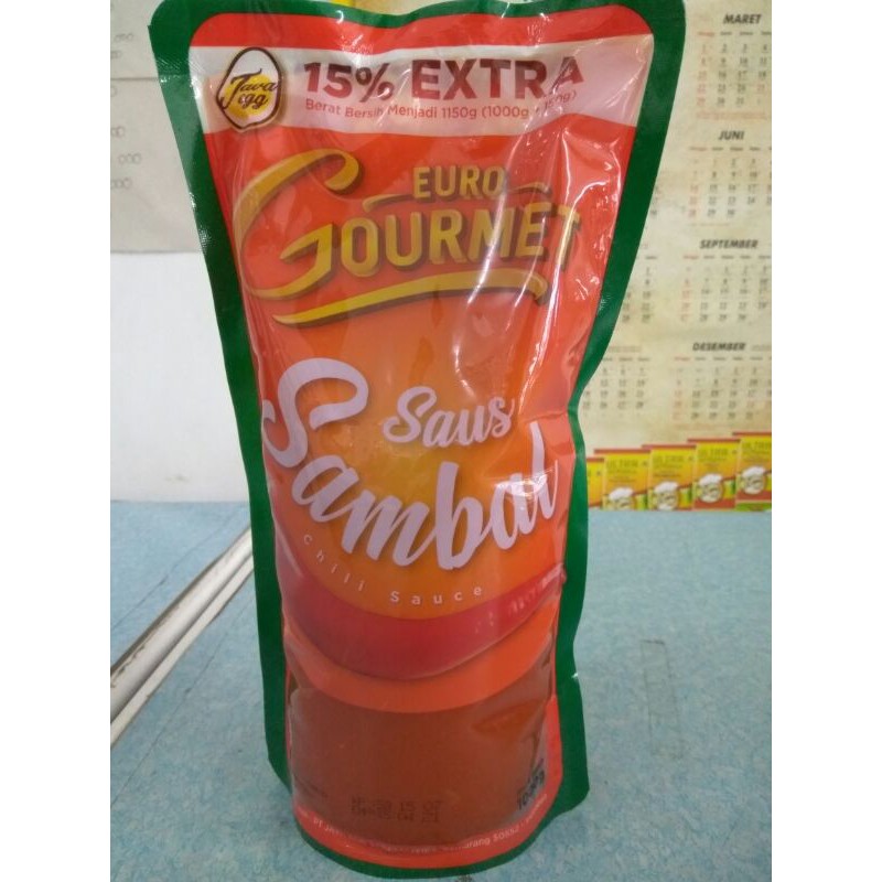 

EURO GOURMET SAOS SAMBAL EXTRA 15%