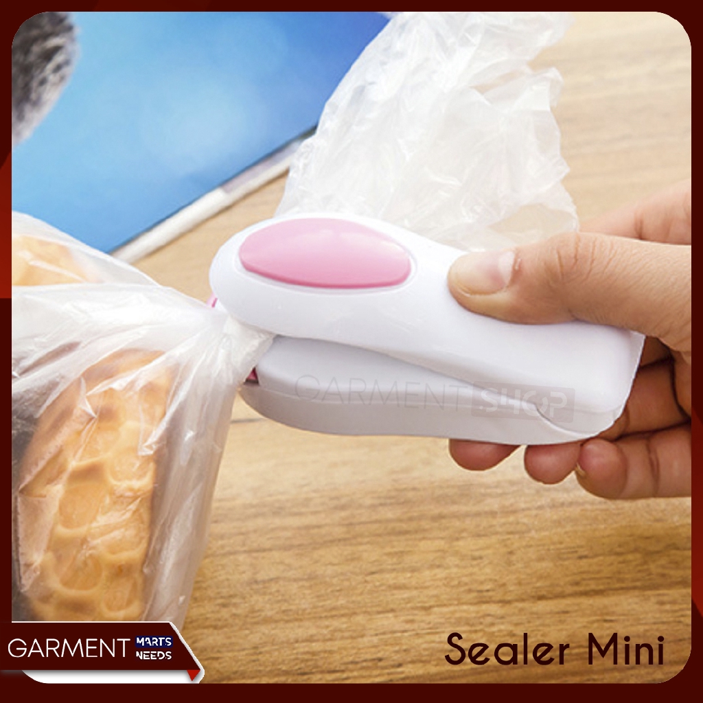 UKRION-Hand Sealer Mini Plastik Snack Makanan Mesin Las Tangan Kecil