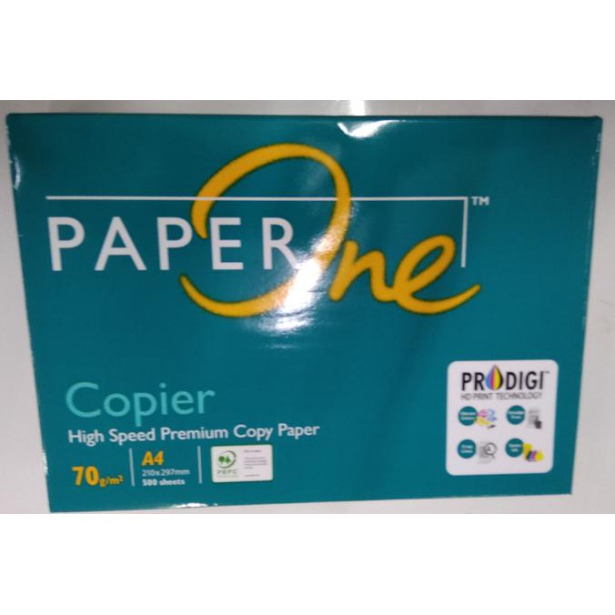 

KERTAS HVS PAPERONE A4 70gsm KERTAS PRINT & FOTOCOPY