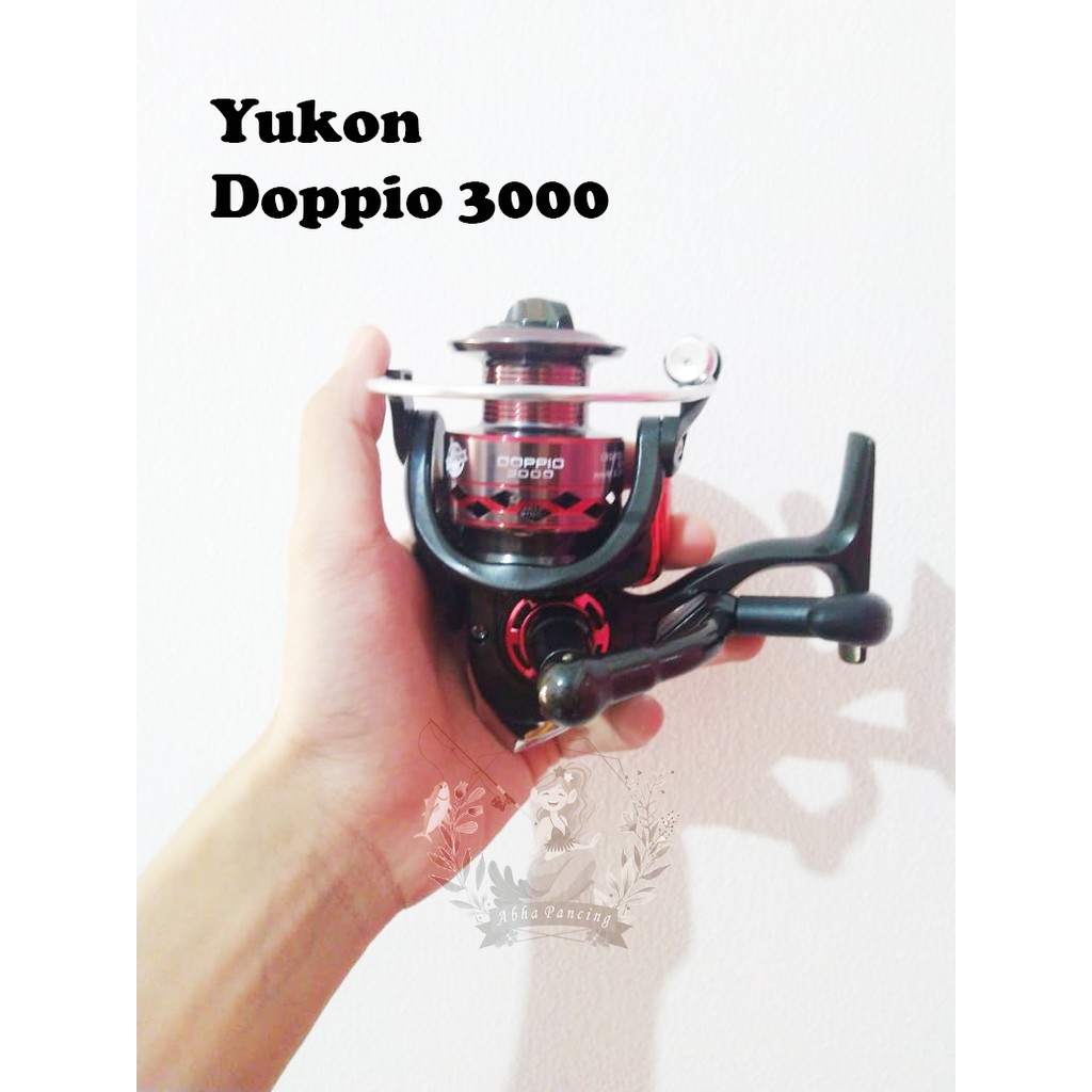 Yukon Doppio 1000/2000/3000/4000/6000 8 Ball Bearing Reel Spinning Original Murah Best Seller