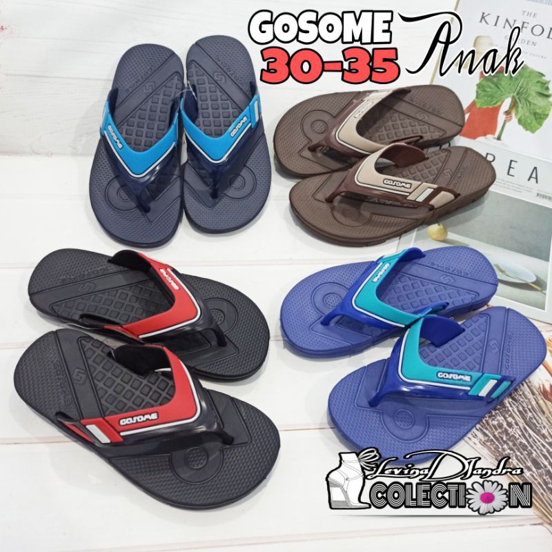 SANDAL JEPIT KARET GOSOME ANAK 30-35