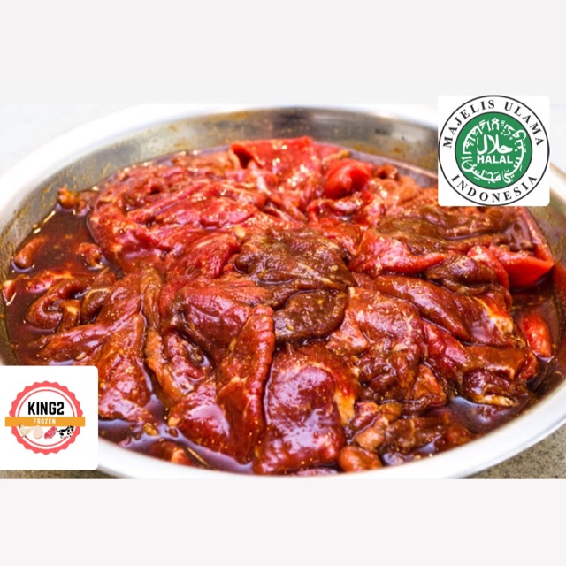 

Beef Teriyaki 250-500 gr Marinated