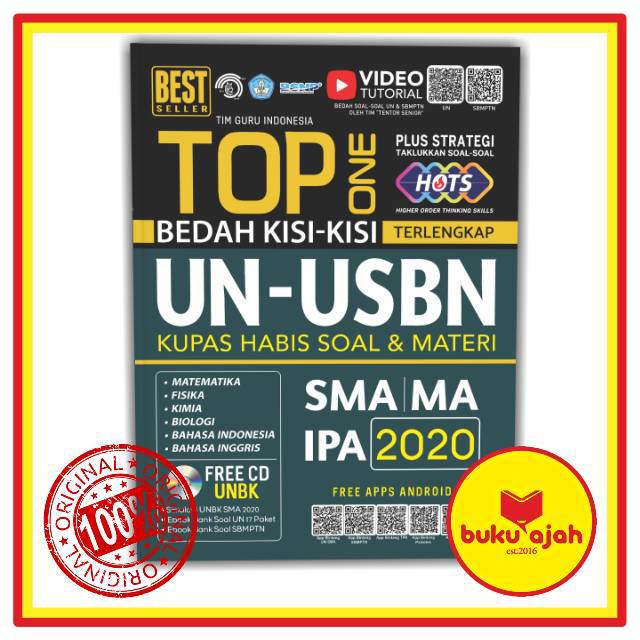 Top One Un Usbn Sma Ma Ipa 2020 Plus Cd Shopee Indonesia