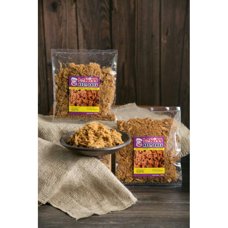 

ABON BABI LARIS - 100gram