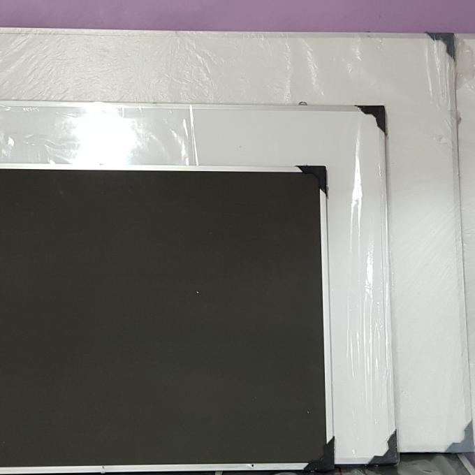 

Papan Tulis Whiteboard dan Kapur Ukuran 60x80