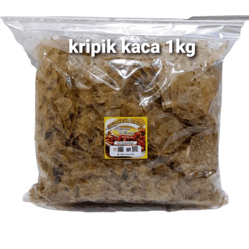 Kripik kaca 500 gram