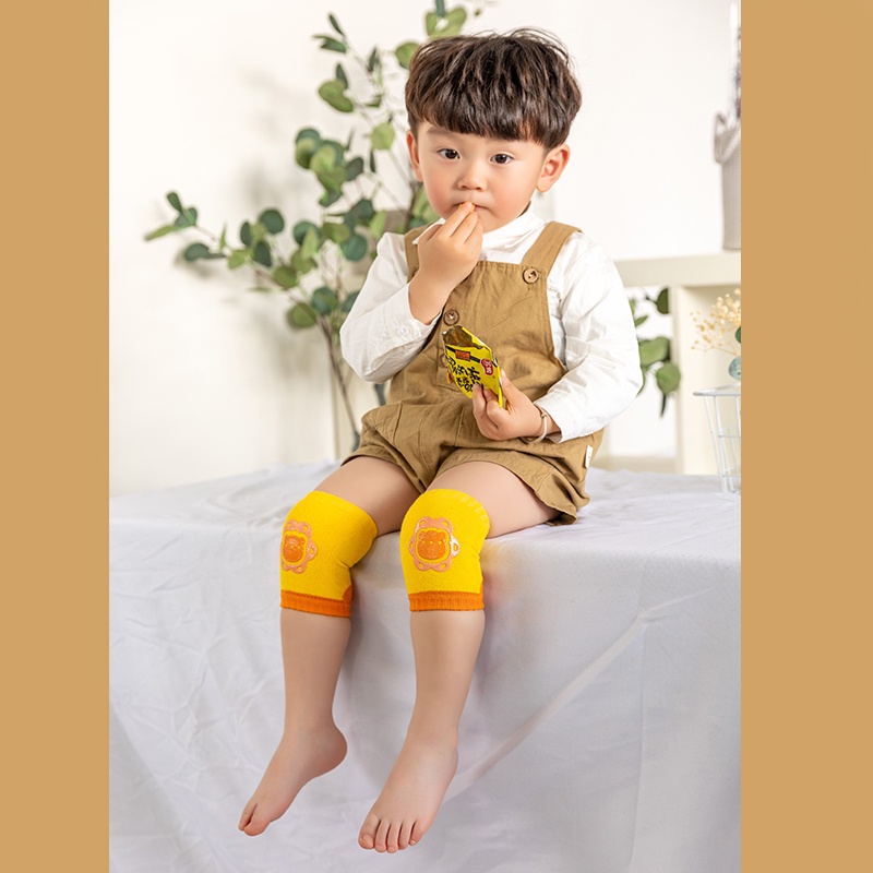 HIPPO LAND  Knee Protector  Motif Karacter Animal  kneepads Pelindung Lutut Anak Bayi Anti Slip  237