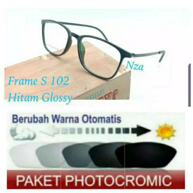 Frame Kacamata Trendy, Kaca mata Terbaru, Kacamata PHOTOCROMIC, Kaca mata Minus, Kacamata Plus