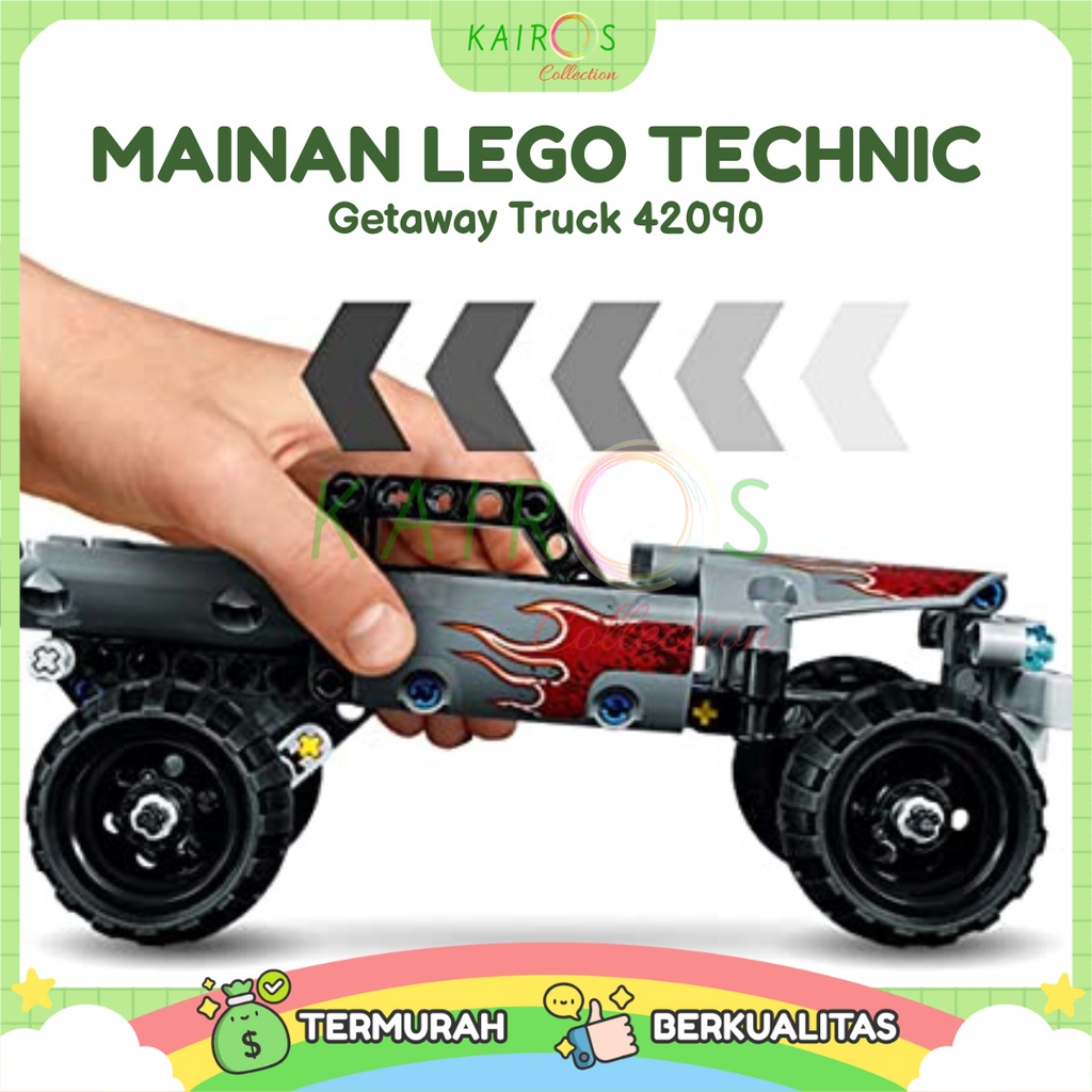 Mainan Anak LEGO TECHNIC 42090 - Getaway Truck