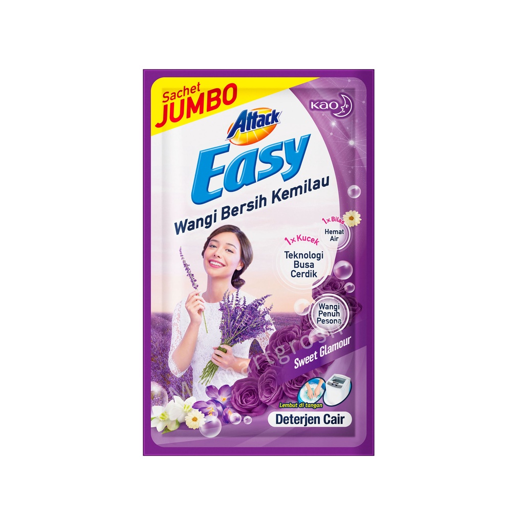 Attack / Easy / Deterjen Cair / Sachet 42ml