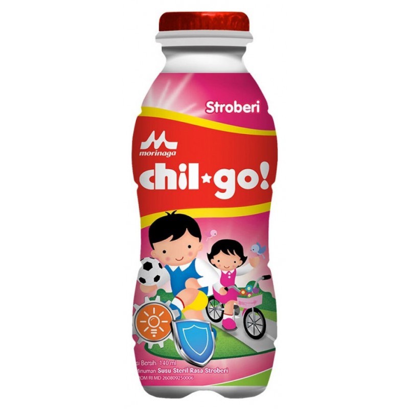 

ChilGo Chil Go Stroberi 130 ml Susu Cair Siap Minum