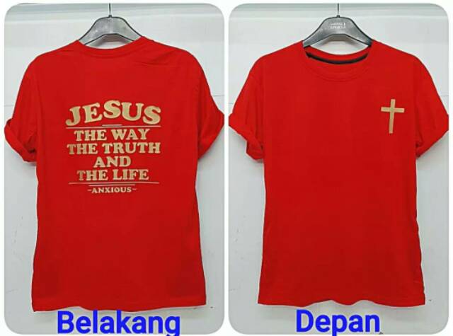 Kaos Rohani JESUS THE WAY UK M. L. XL