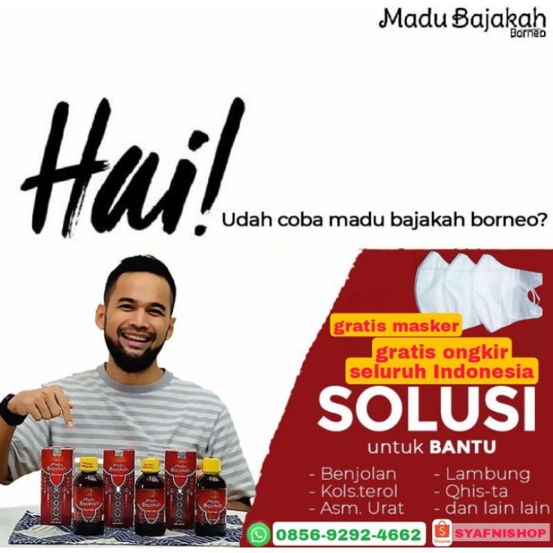 MADU BAJAKAH BORNEO ORI//MADU BAJAKAH BORNEO ASLI KALIMANTAN