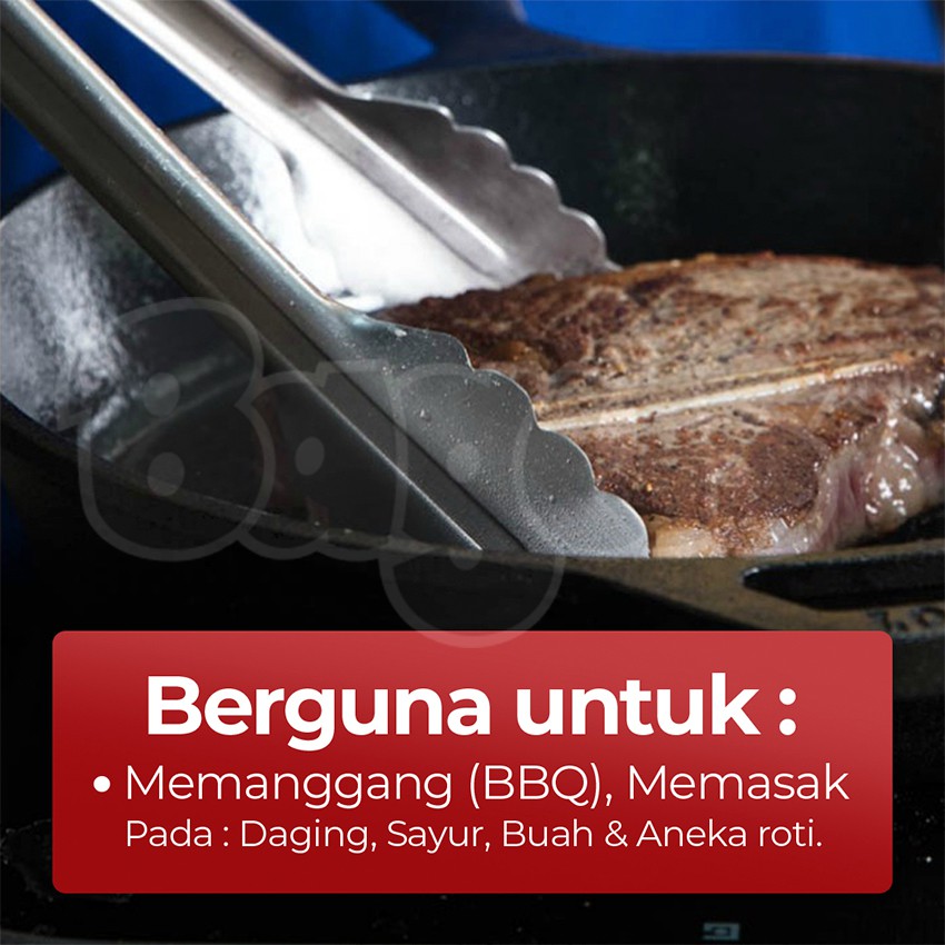 Bagus Kitchenware penjepit makanan 16&quot; type 535