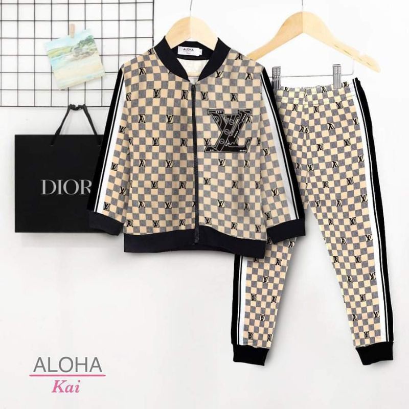 BAJU PANJANG ANAK-ANAK IMPOR ALOHA KAI CHRISTIAN DIOR HARGA GROSIR
