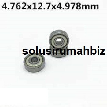 laker od 12.7mm id 4.7mm tebal 5mm laher bering Ball bearing 12.7