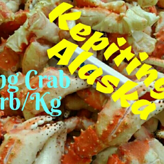 Kepiting Alaska King Crab Shopee Indonesia