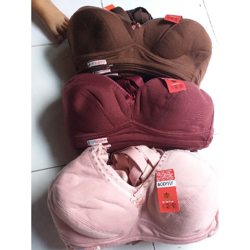 BRA SPORT BODIFIT TANPA KAWAT /BH TANPA SPON SIZE 34_50 MURAH_SIDOARJO