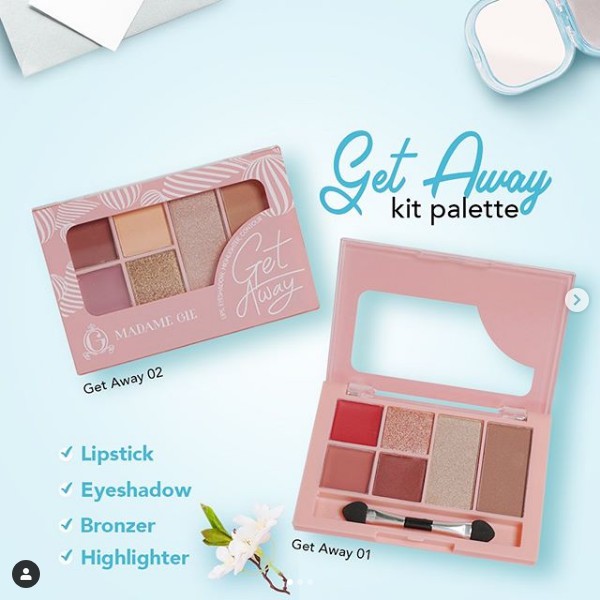 ★ BB ★ MADAME GIE Get Away MakeUp Kit