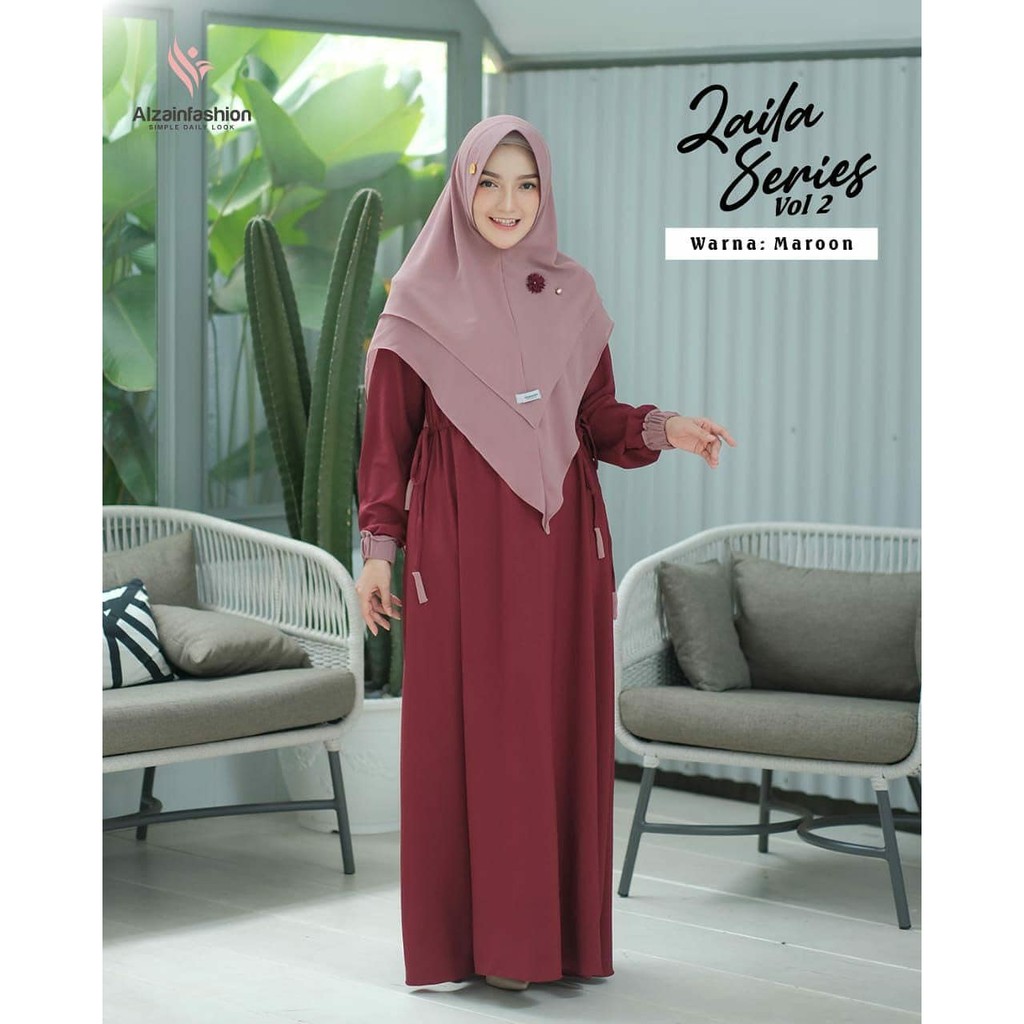 Terlaris [ Flash Sale ] Revalina Dress | Fashion Muslim Terbaru | Terlaris | Moscrepe HQ Elegan