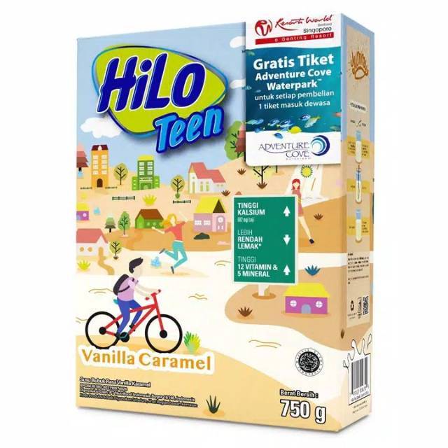 

Hilo Teen Vanilla Caramel 750gr