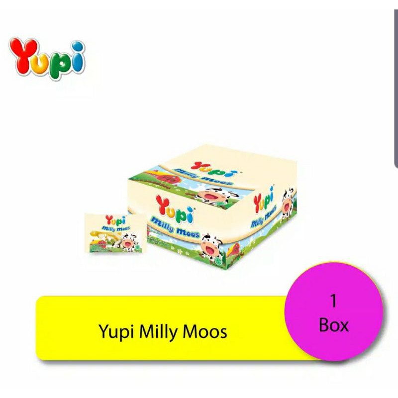 

Yupi Milly Moos 1box isi 24pcs