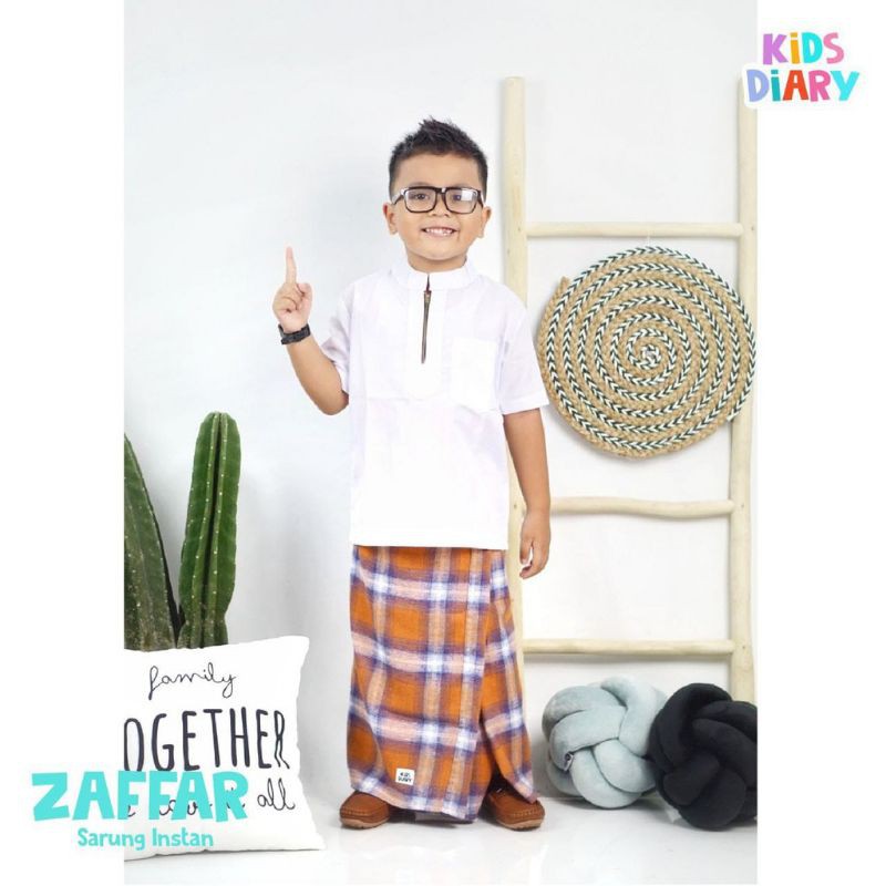 Sarung Zaffar Instan Kids