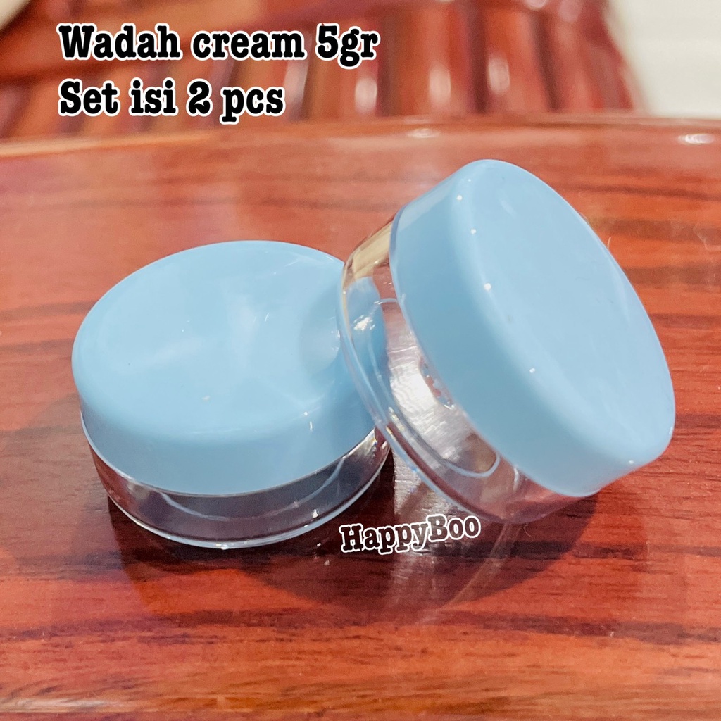 wadah cream set 2 pcs tempat cream pot cream box cream set 2 pcs animal import high quality